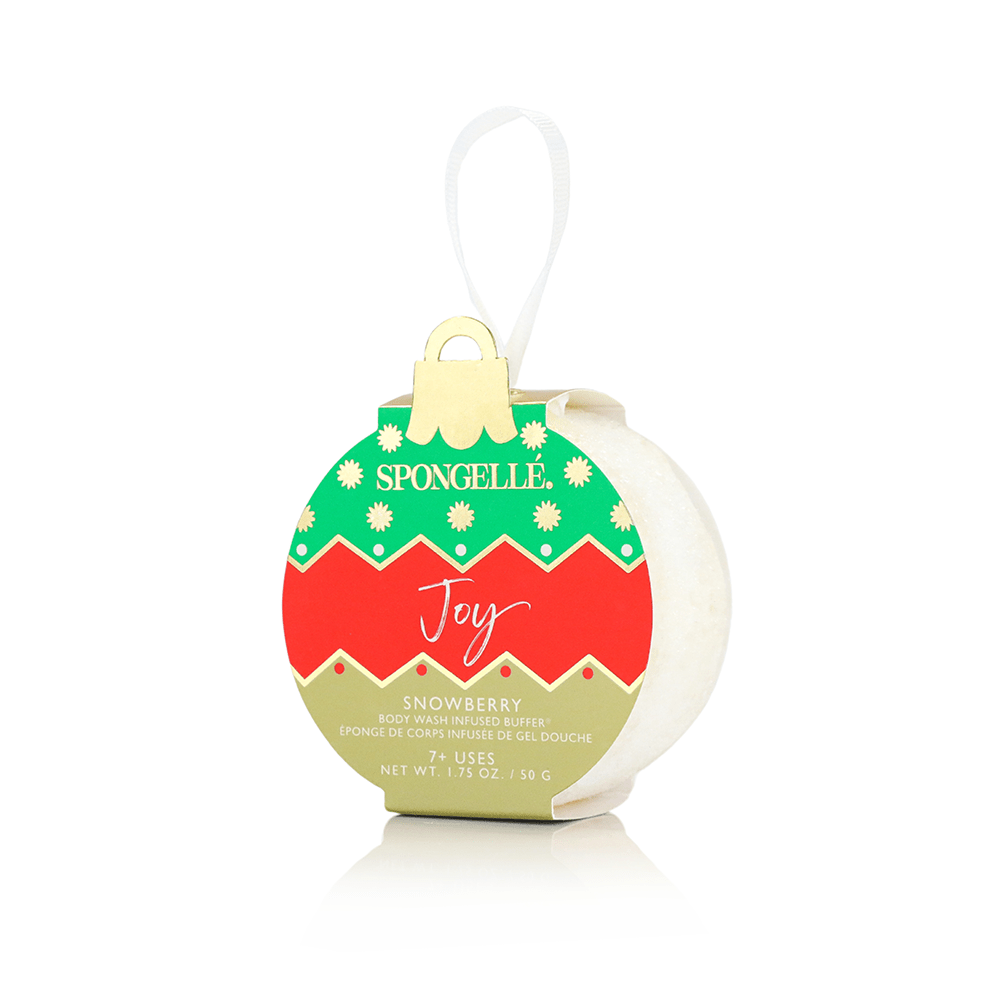 Spongellé Deck the Halls | Holiday Ornament Gift Set