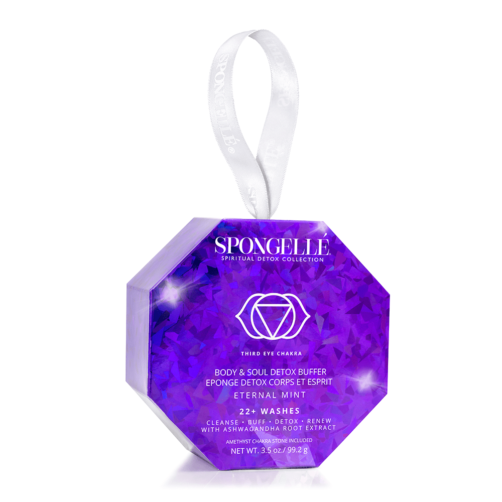 Spongellé Eternal Mint | Spiritual Detox (Amethyst)