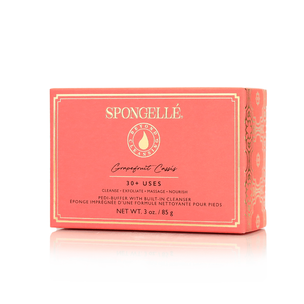 Spongellé Grapefruit Cassis | Pedi Buffer