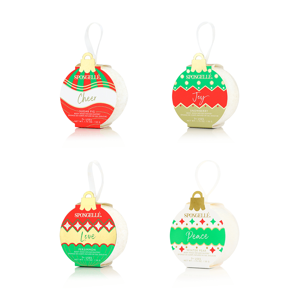 Spongellé Holiday Ornament Assorted Pack