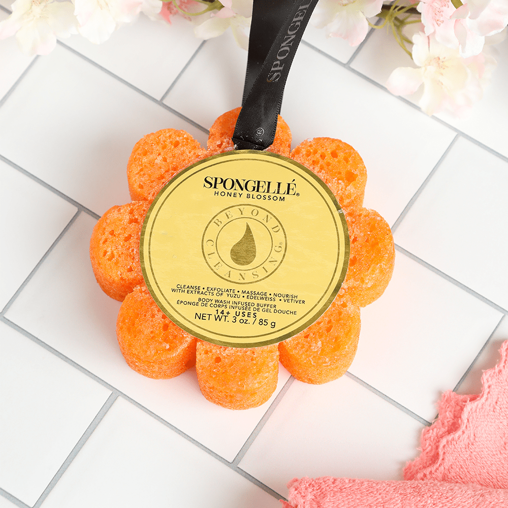 Spongellé Honey Blossom | Wild Flower Bath Sponge