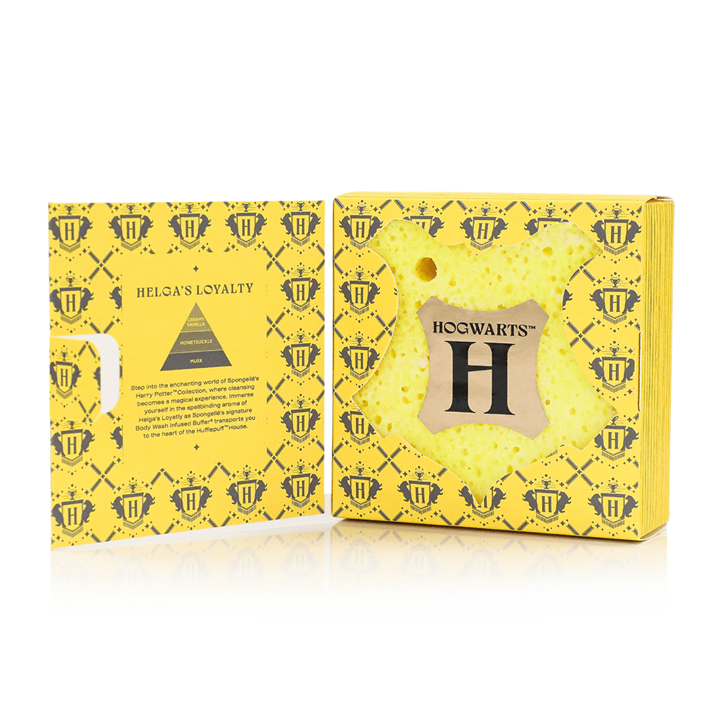 Spongellé Hufflepuff™ Helga's Loyalty Buffer | Harry Potter™ Collection