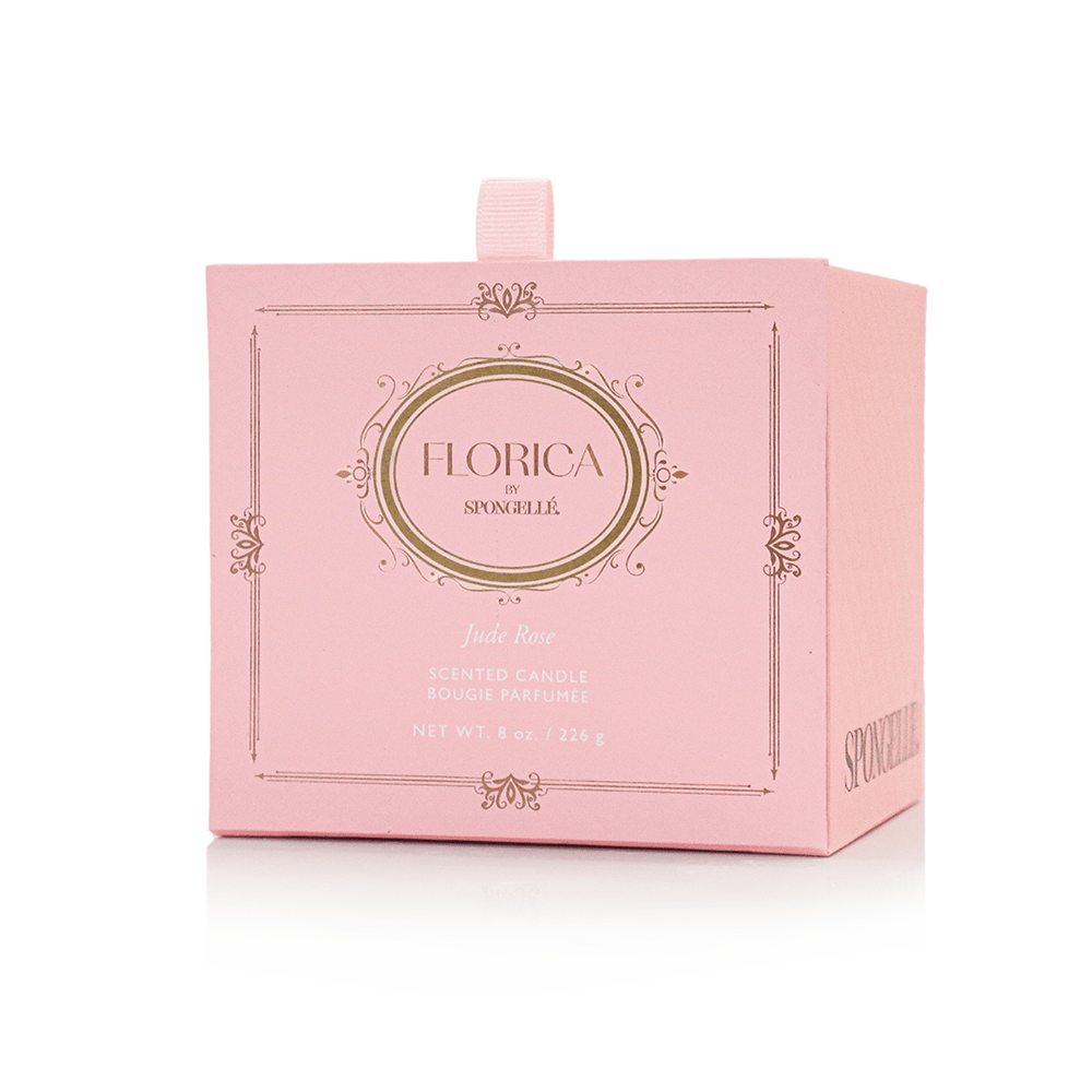 Spongellé Jude Rose Candle | Florica