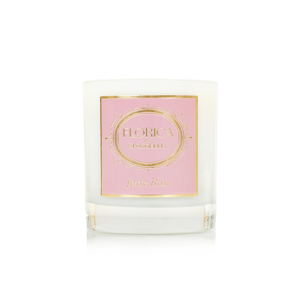 Spongellé Jude Rose Candle | Florica