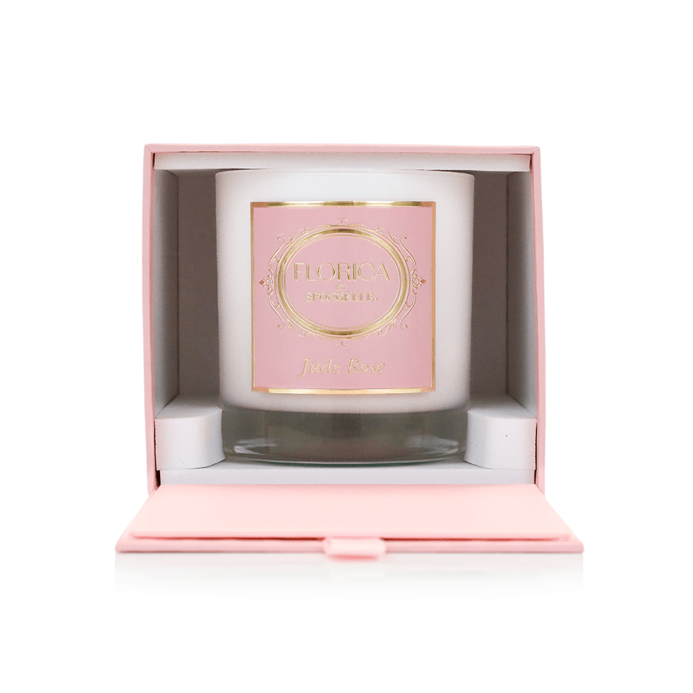 Spongellé Jude Rose Candle | Florica