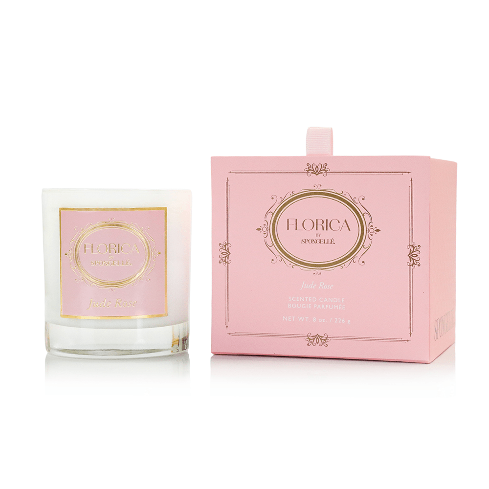 Spongellé Jude Rose Candle | Florica