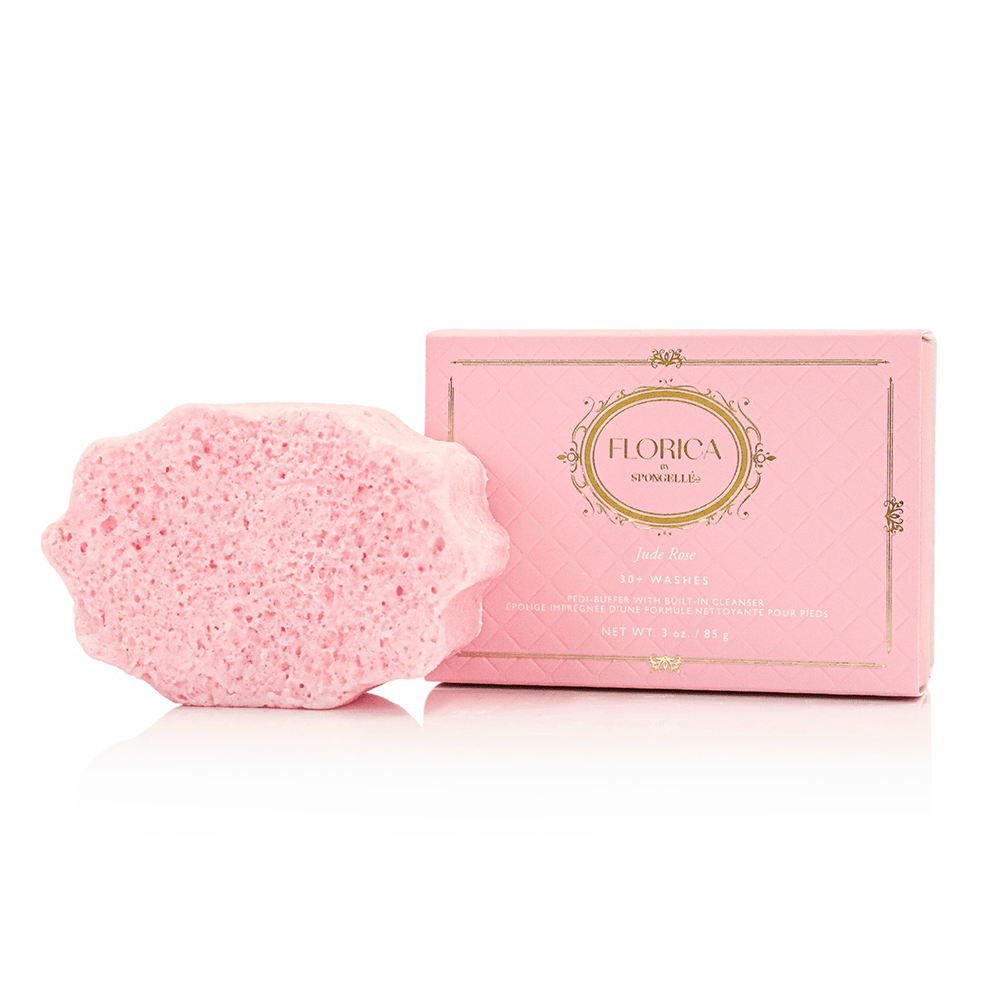 Spongellé Jude Rose Pedi Buffer | Florica