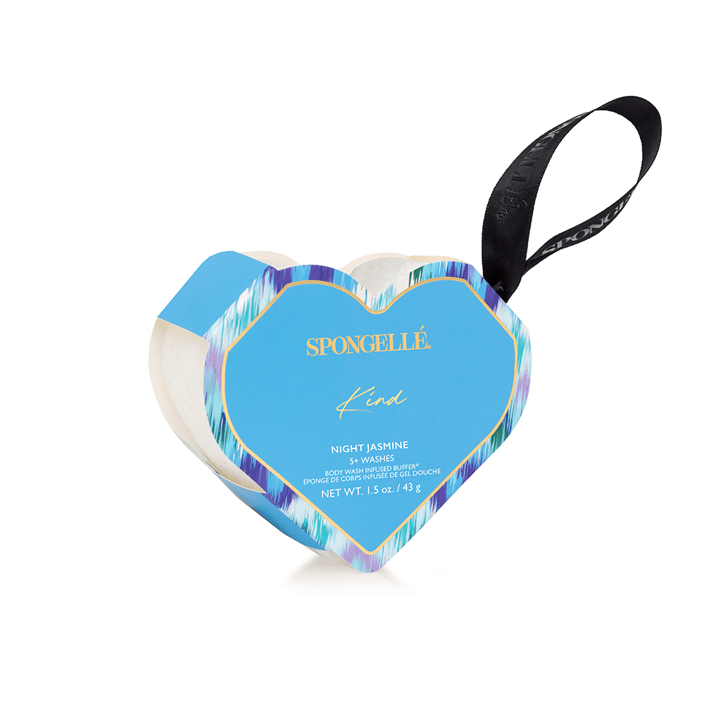 Spongellé Kind | Night Jasmine Heart Buffer