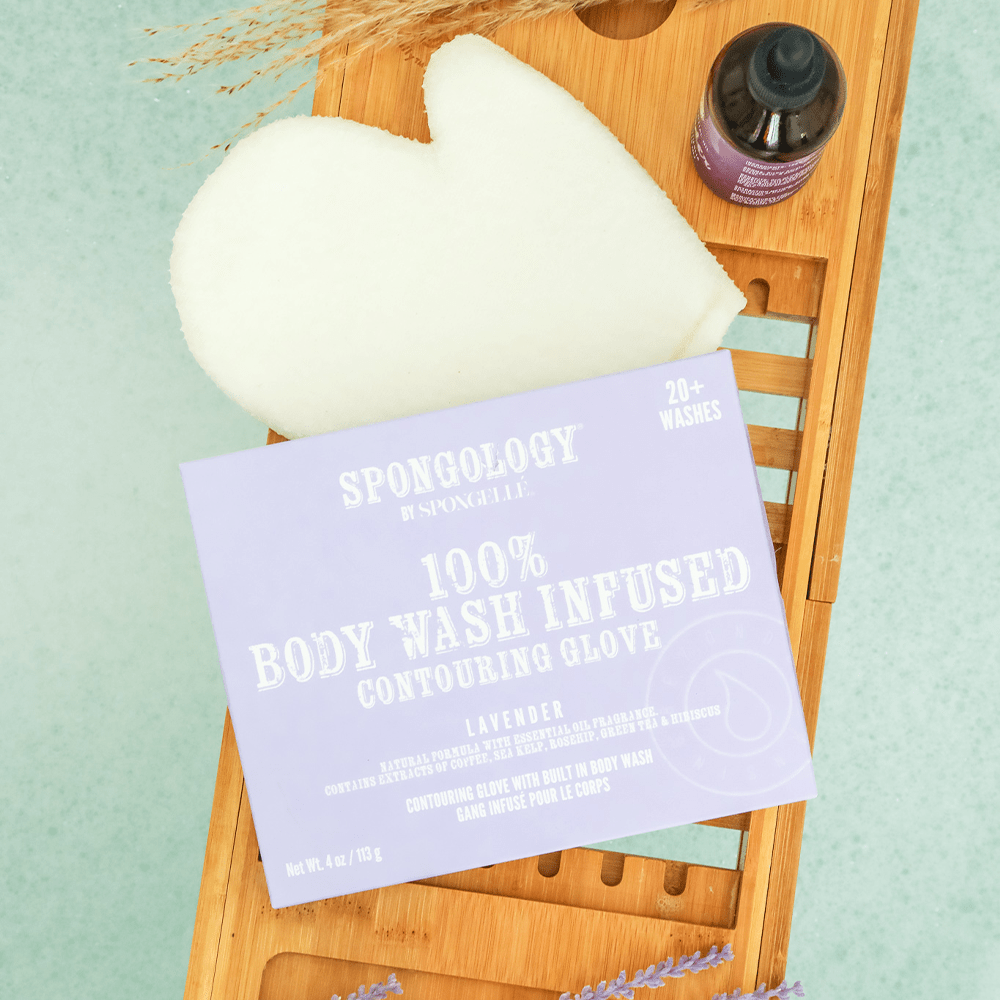 Spongellé Lavender Contouring Glove | Spongology