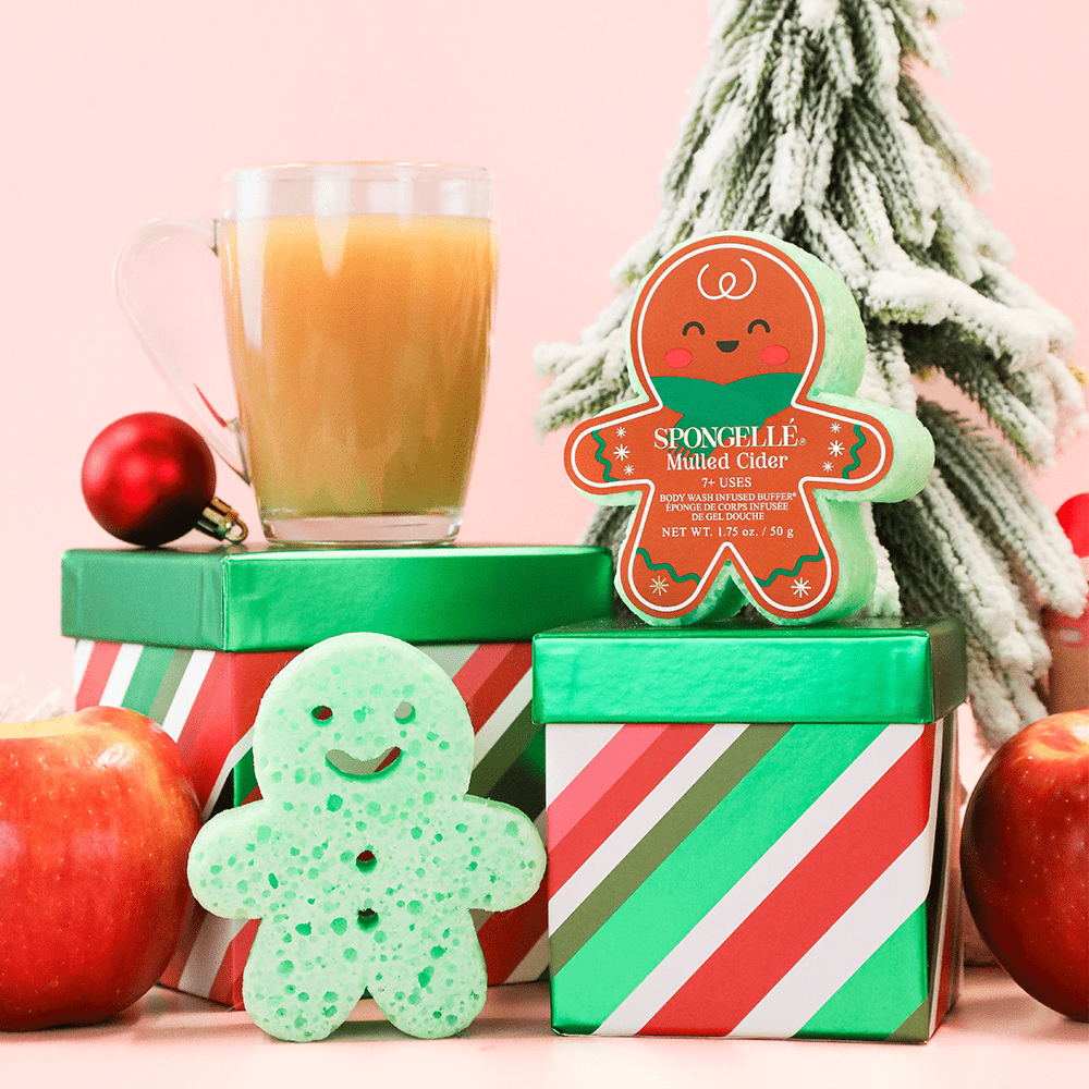 Spongellé Mulled Cider | Holiday Gingerbread