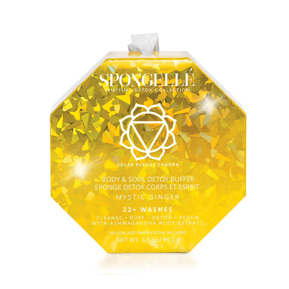 Spongellé Mystic Ginger | Spiritual Detox (Yellow Jade)