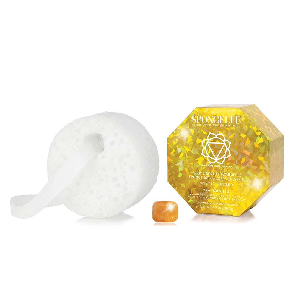 Spongellé Mystic Ginger | Spiritual Detox (Yellow Jade)