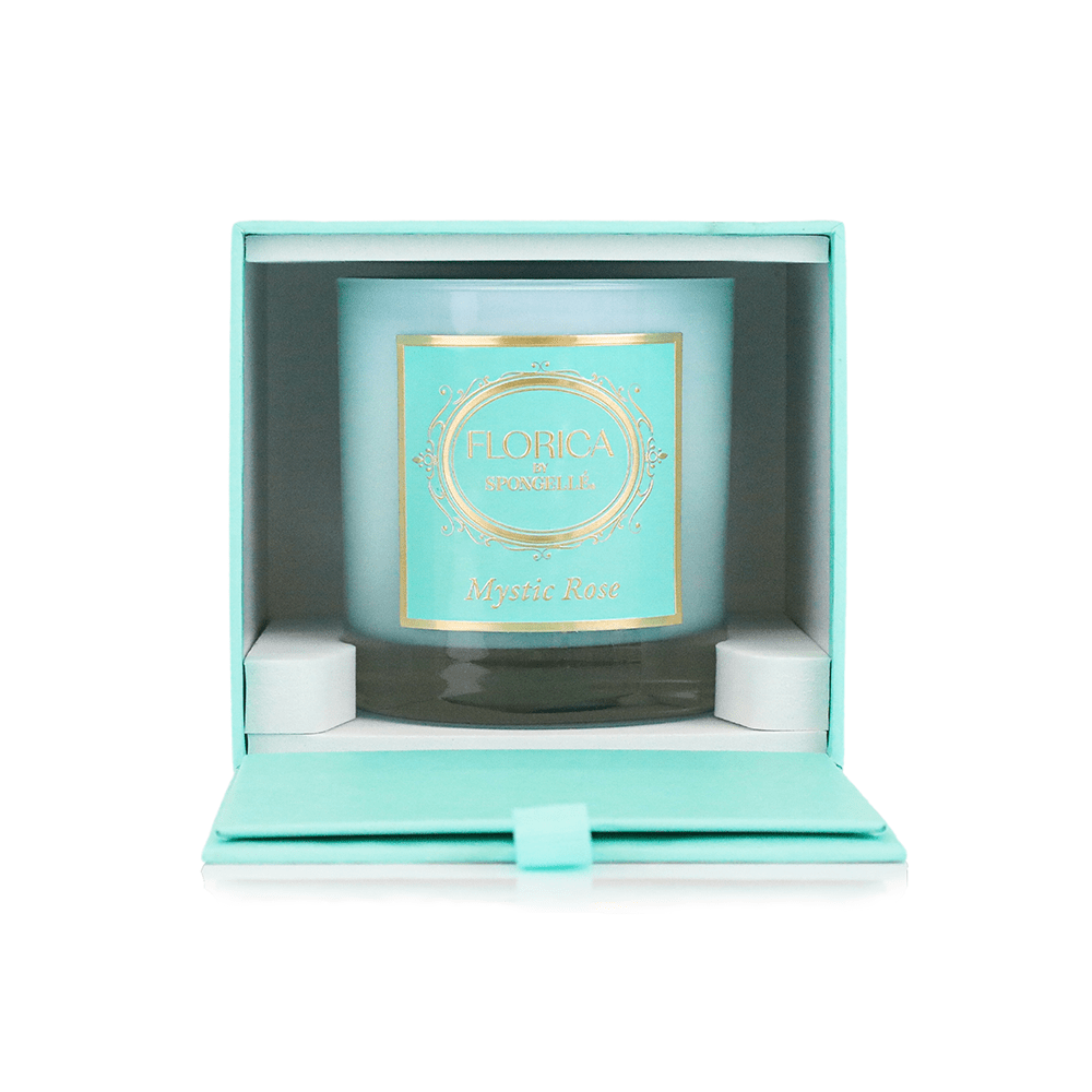 Spongellé Mystic Rose Candle | Florica