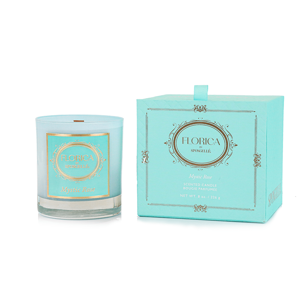 Spongellé Mystic Rose Candle | Florica