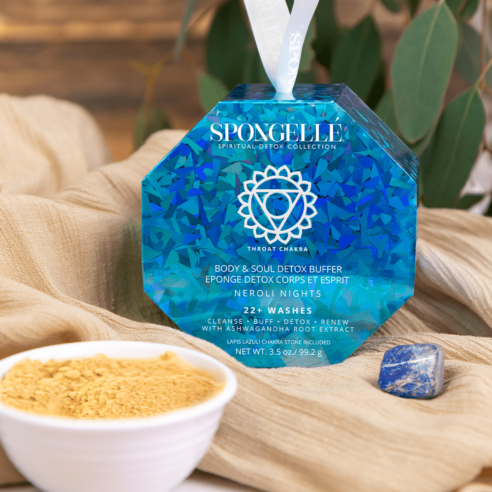 Spongellé Neroli Nights | Spiritual Detox (Lapis Lazuli)