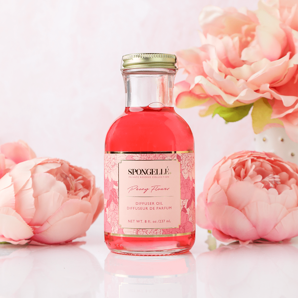 Spongellé Peony Flower Diffuser Oil | Private Reserve Collection