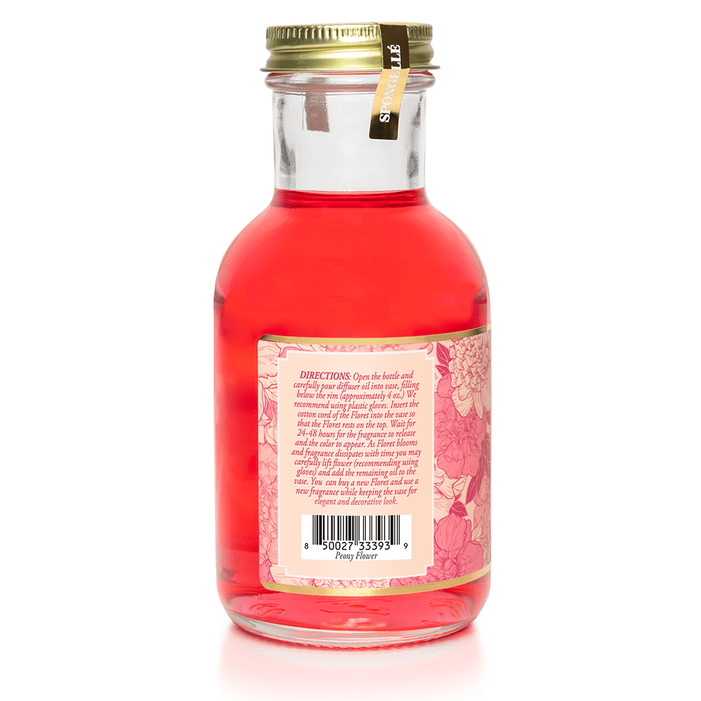 Spongellé Peony Flower Diffuser Oil | Private Reserve Collection