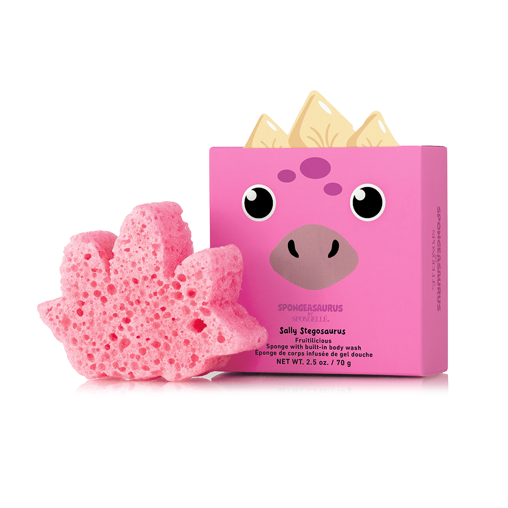 Spongellé Sally Stegosaurus | Spongeasaurus Dinosaur Buffer