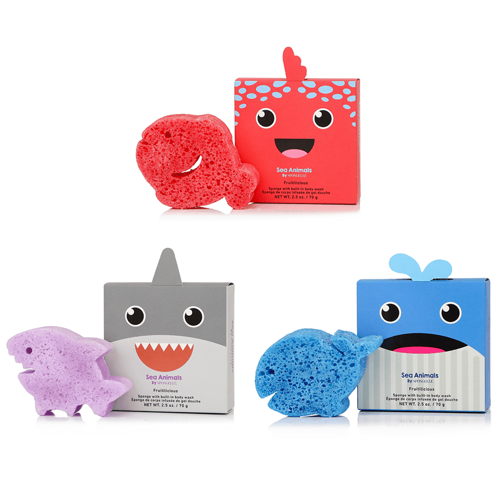 Spongellé Sea Animals Assorted Pack