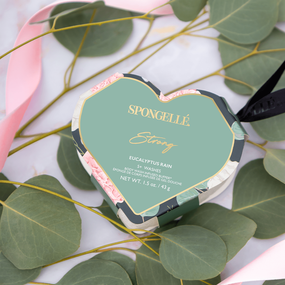 Spongellé Strong | Eucalyptus Rain Heart Buffer