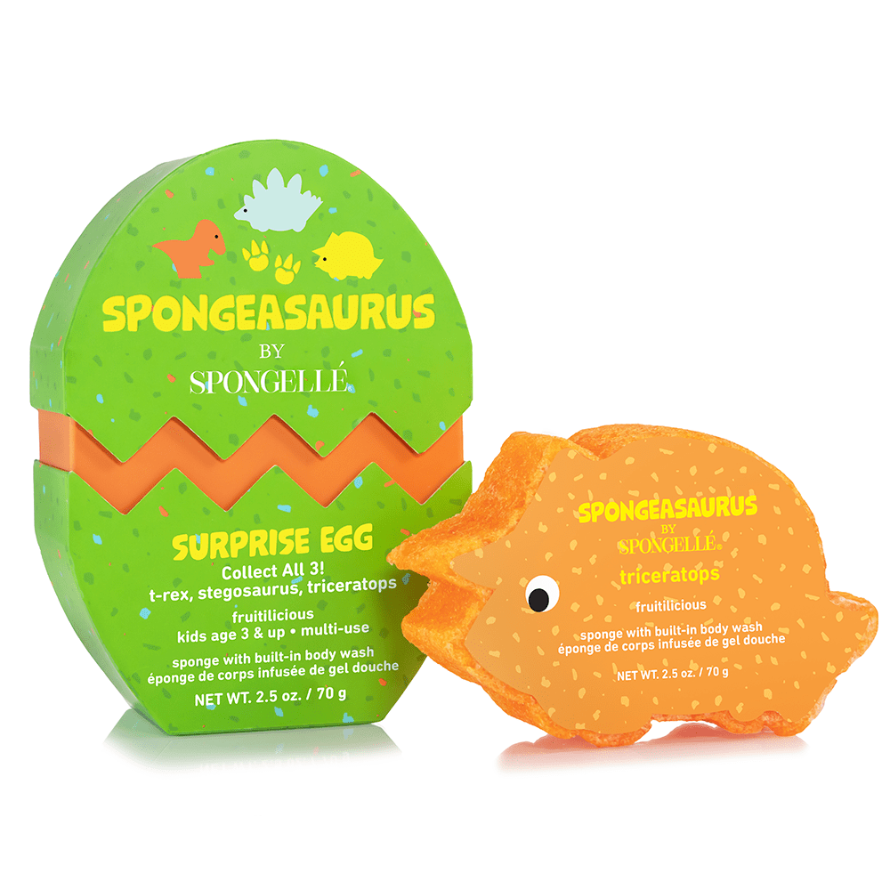 Spongellé Triceratops Dinosaur Buffer