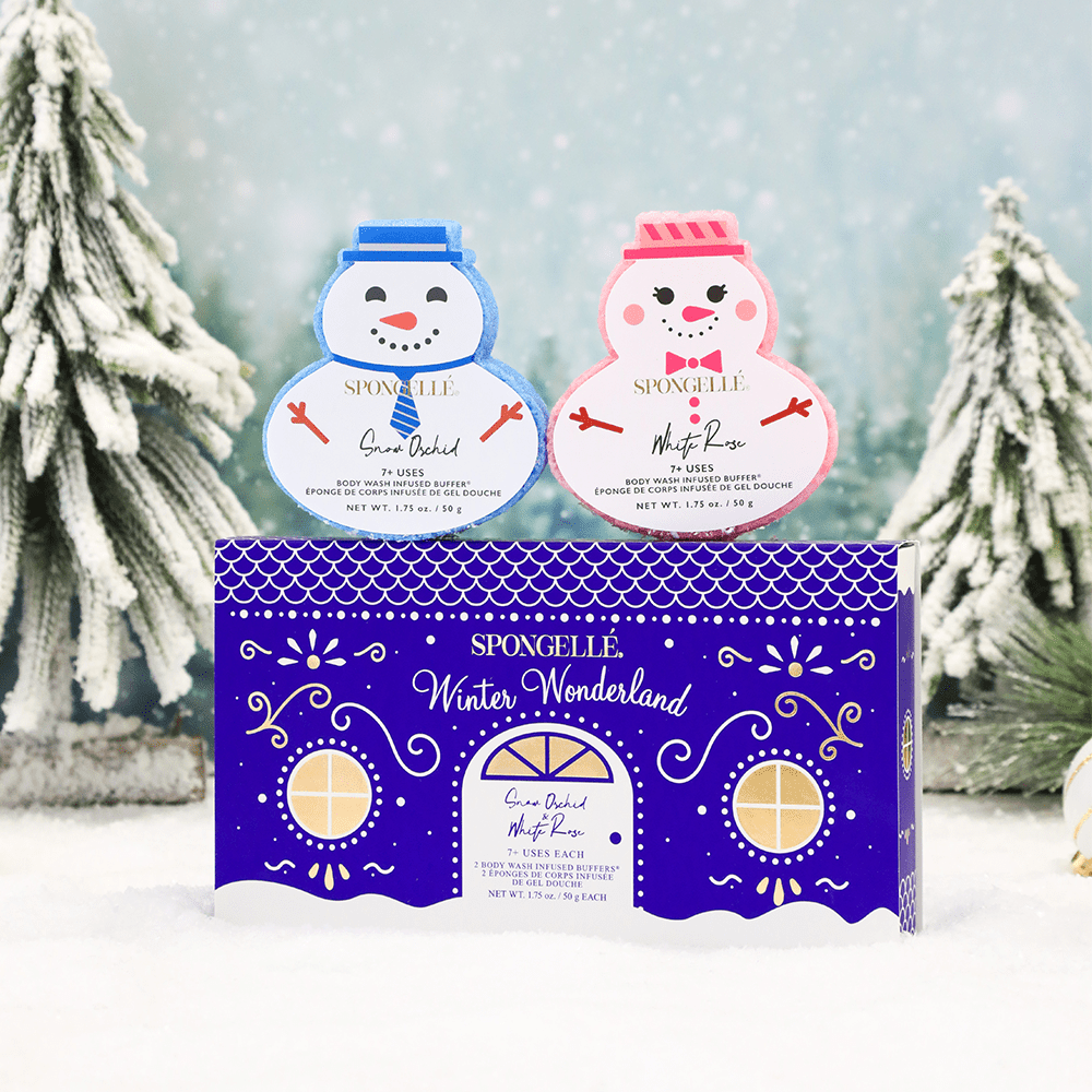 Spongellé Winter Wonderland | Holiday Snowman Gift Set