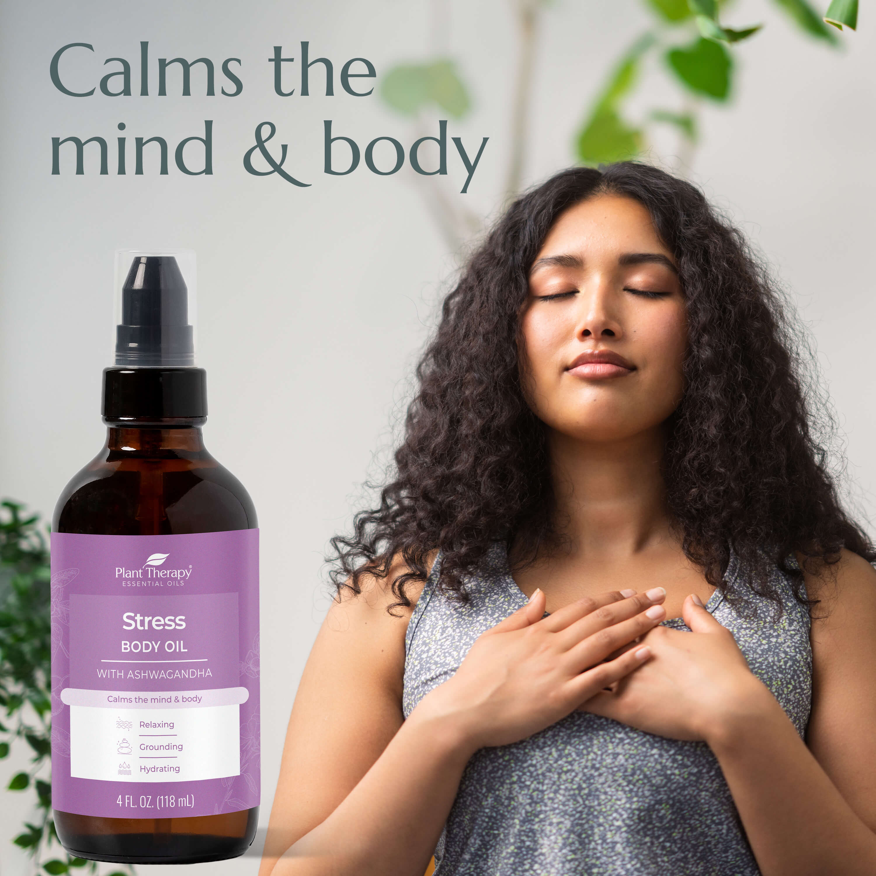 Stress Body Oil with Ashwagandha