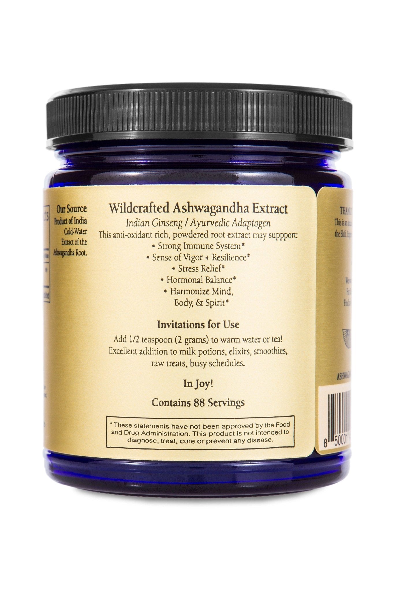 Sun PotionAshwagandha (Wildcrafted) - M.S Skincare