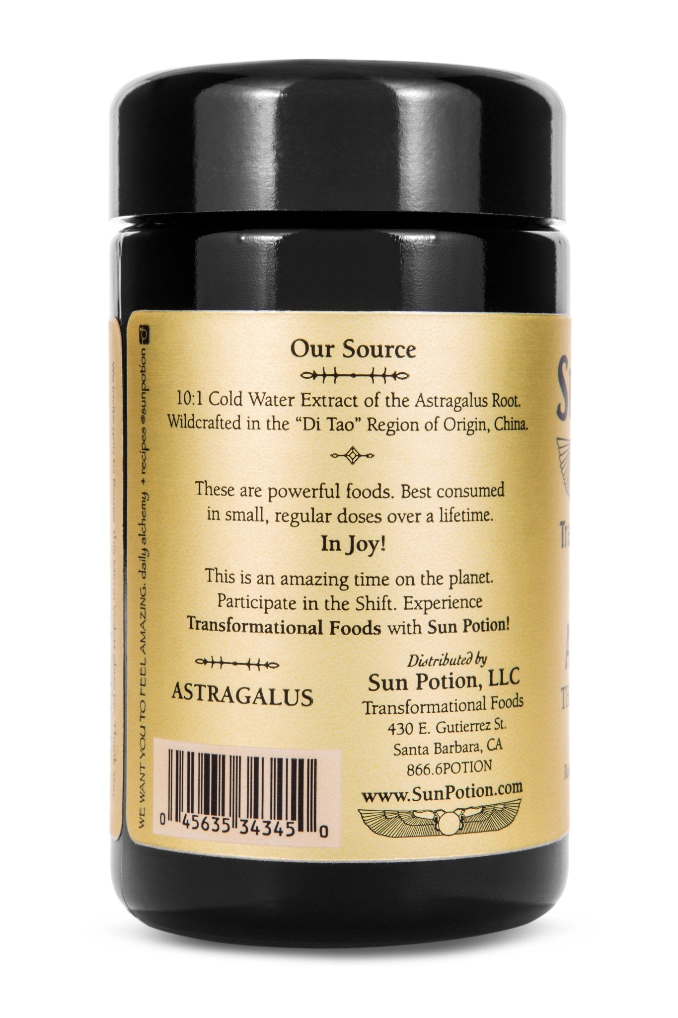 Sun PotionAstragalus (Wildcrafted) - M.S Skincare