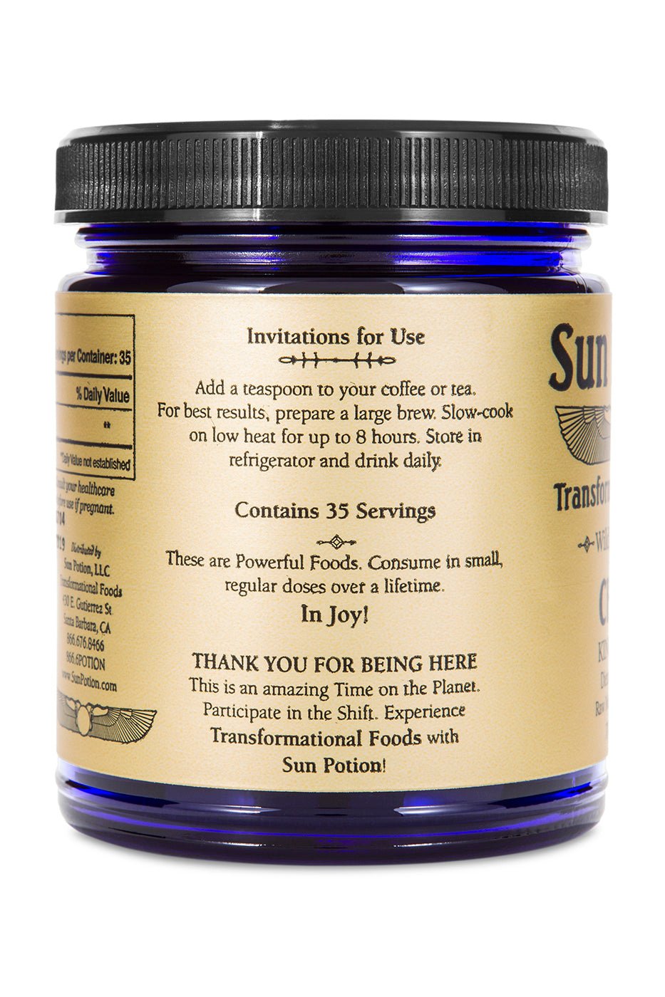 Sun PotionChaga Mushroom Powder (Wildcrafted) - M.S Skincare