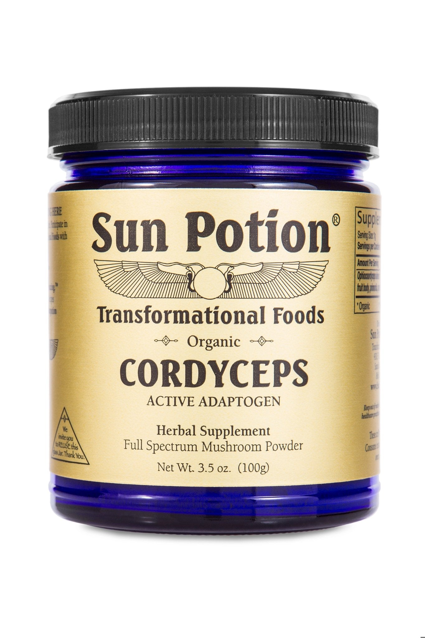 Sun PotionCordyceps Mushroom Powder (Organic) - M.S Skincare