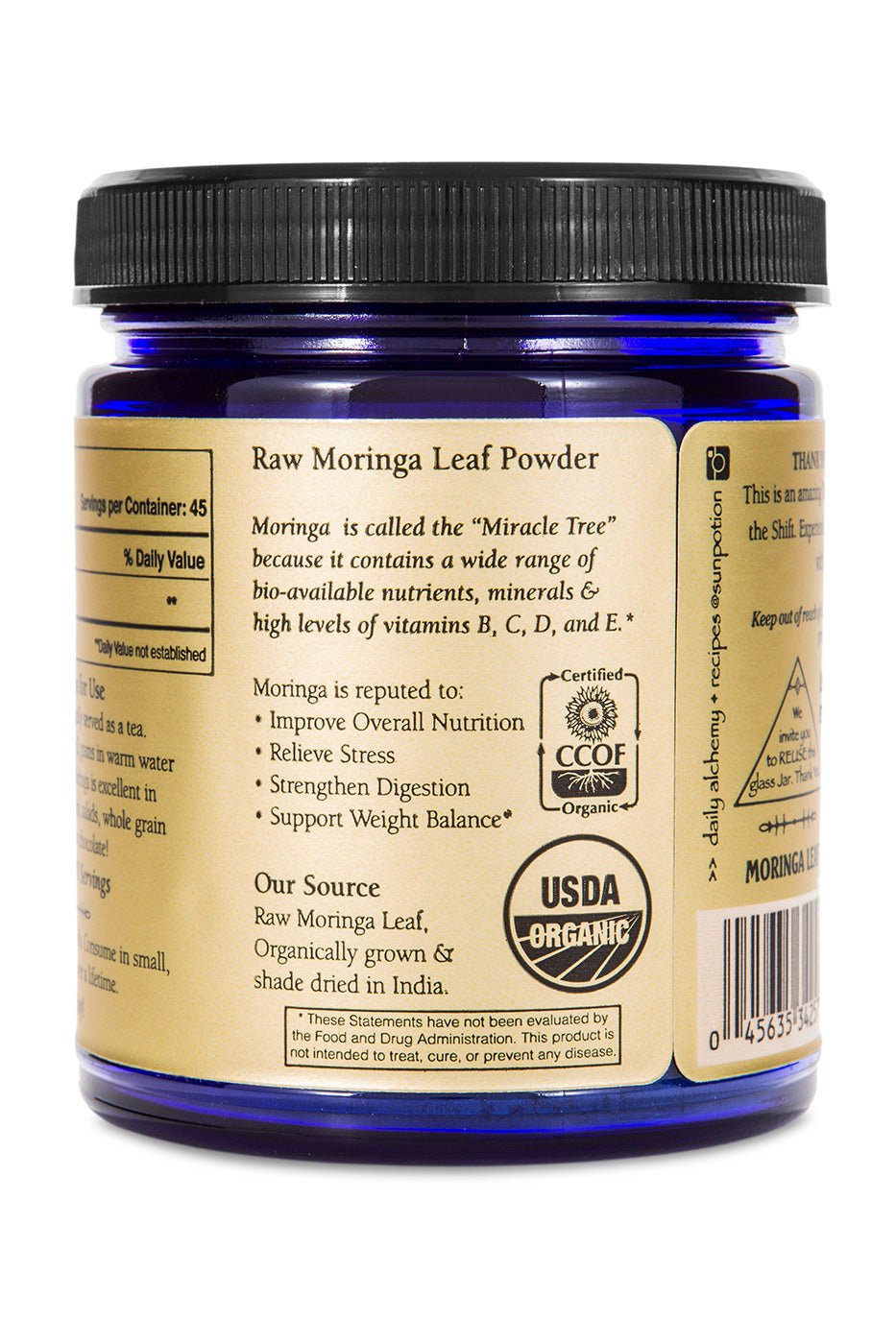 Sun PotionMoringa Leaf Powder (Organic) - M.S Skincare