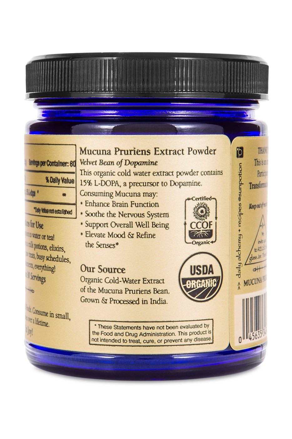 Sun PotionMucuna Pruriens Powder (Organic) - M.S Skincare