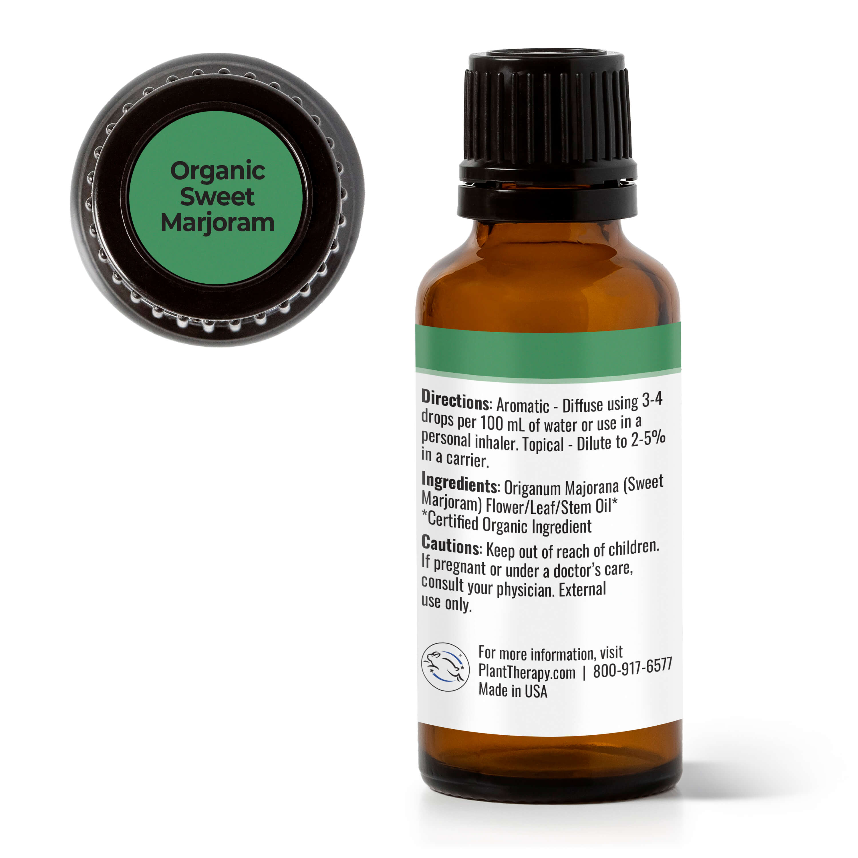 Organic Sweet Marjoram Essential Oil