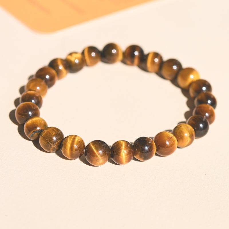 Tiger’s Eye Bracelet - COURAGE + JOY