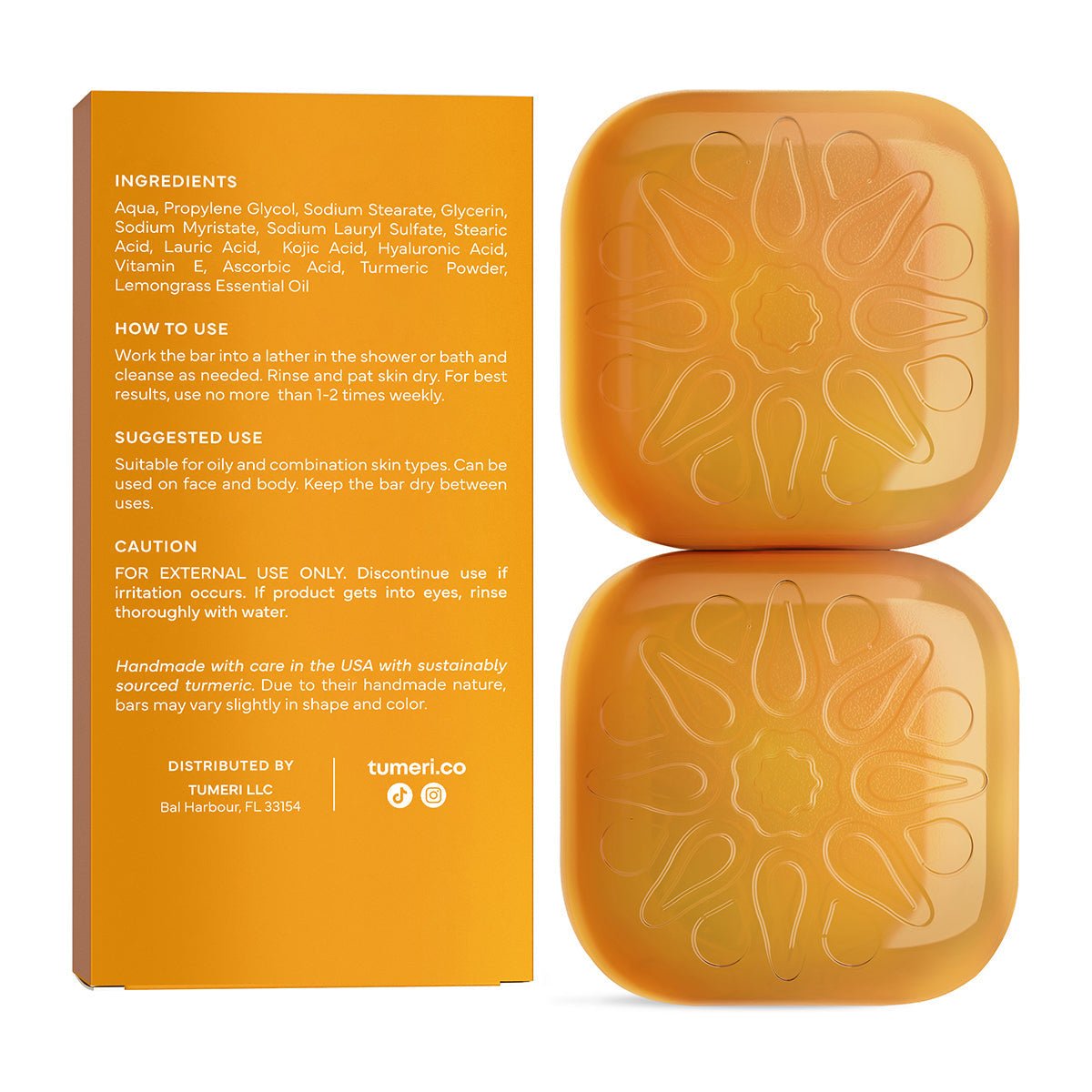 TUMERIKojic Acid Soap - Face and Body - M.S Skincare