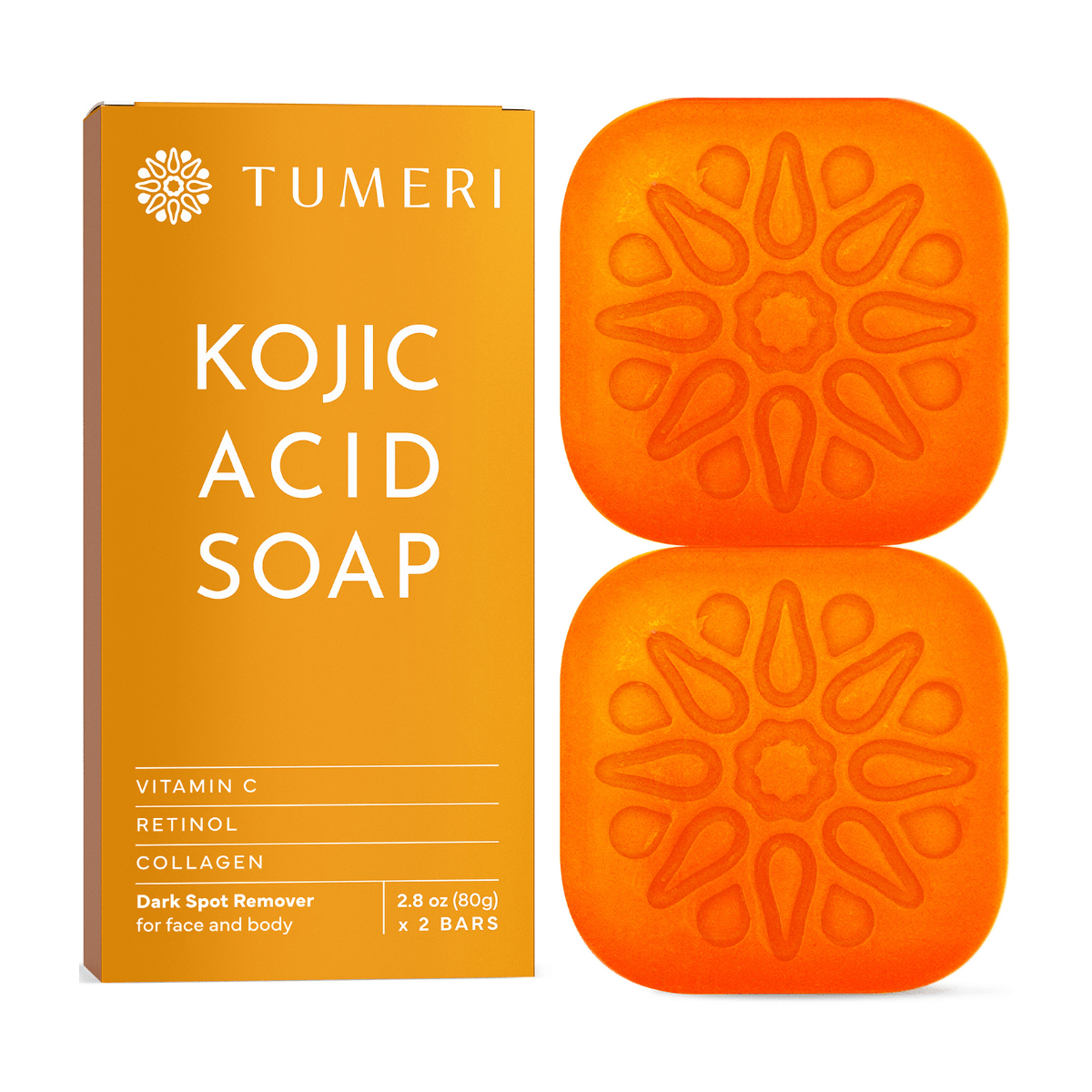 TUMERI Turmeric Kojic Acid Soap - Face and Body