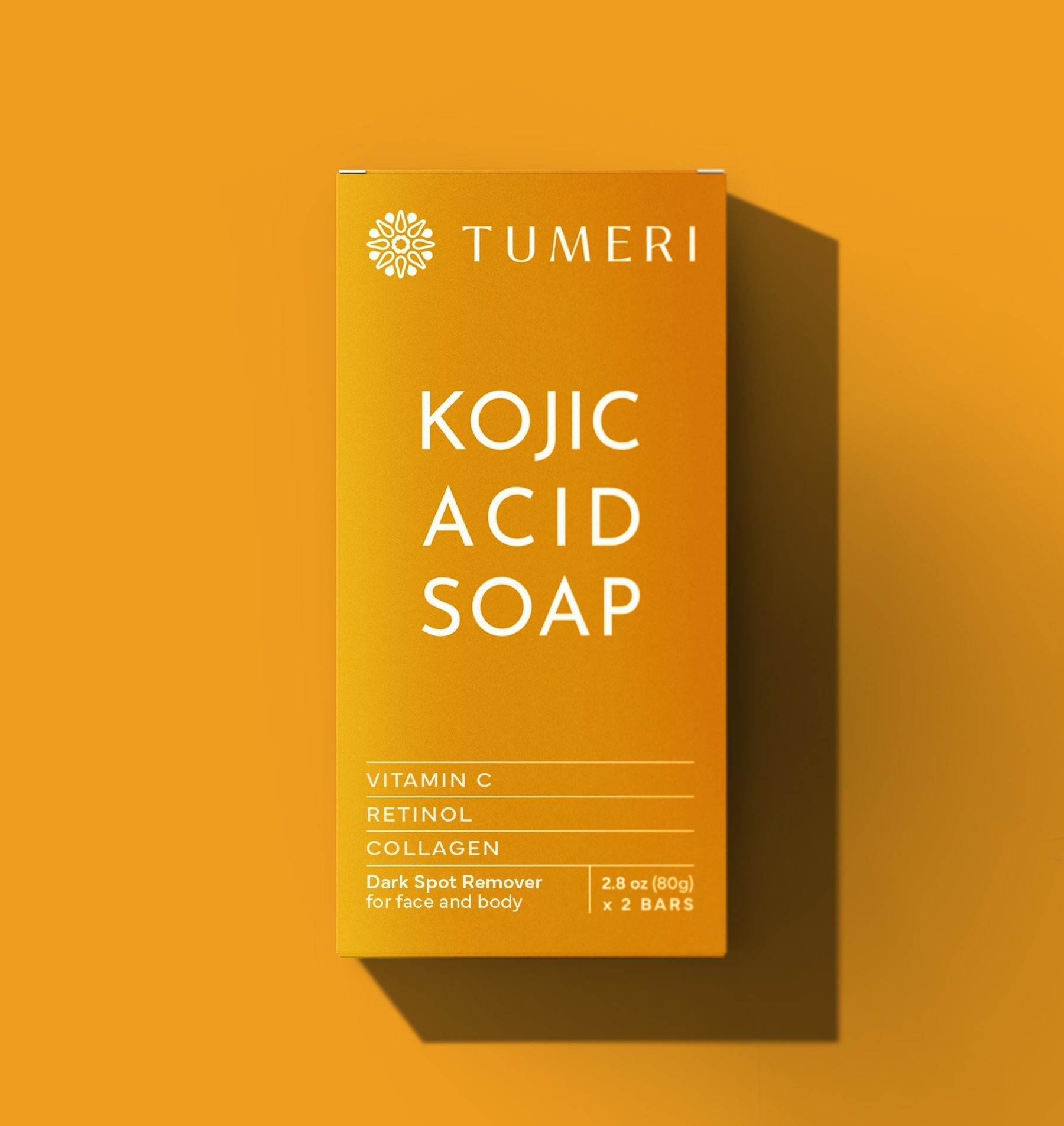 TUMERI Turmeric Kojic Acid Soap - Face and Body