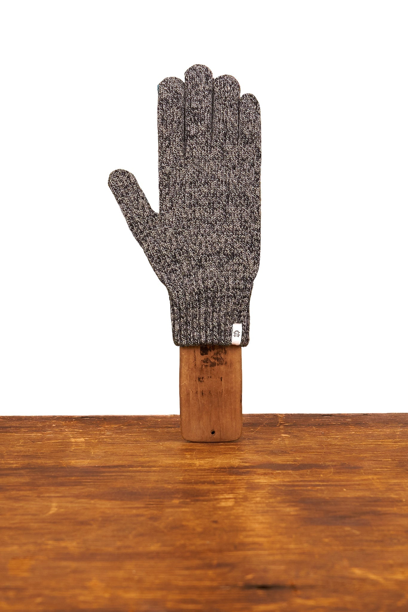 UPSTATE STOCK Charcoal Melange Ragg Wool Full Glove - M.S Skincare