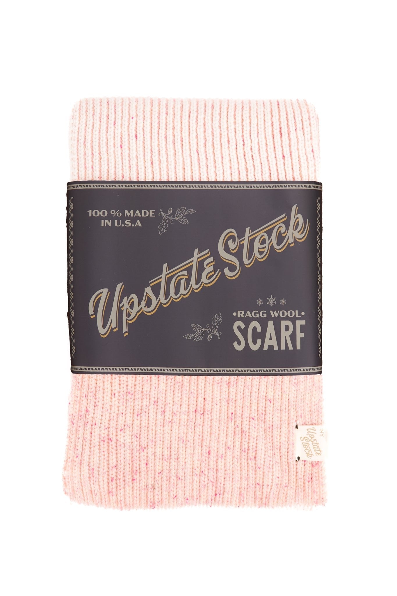 UPSTATE STOCK Cherry Blossom Tweed Ragg Wool Scarf