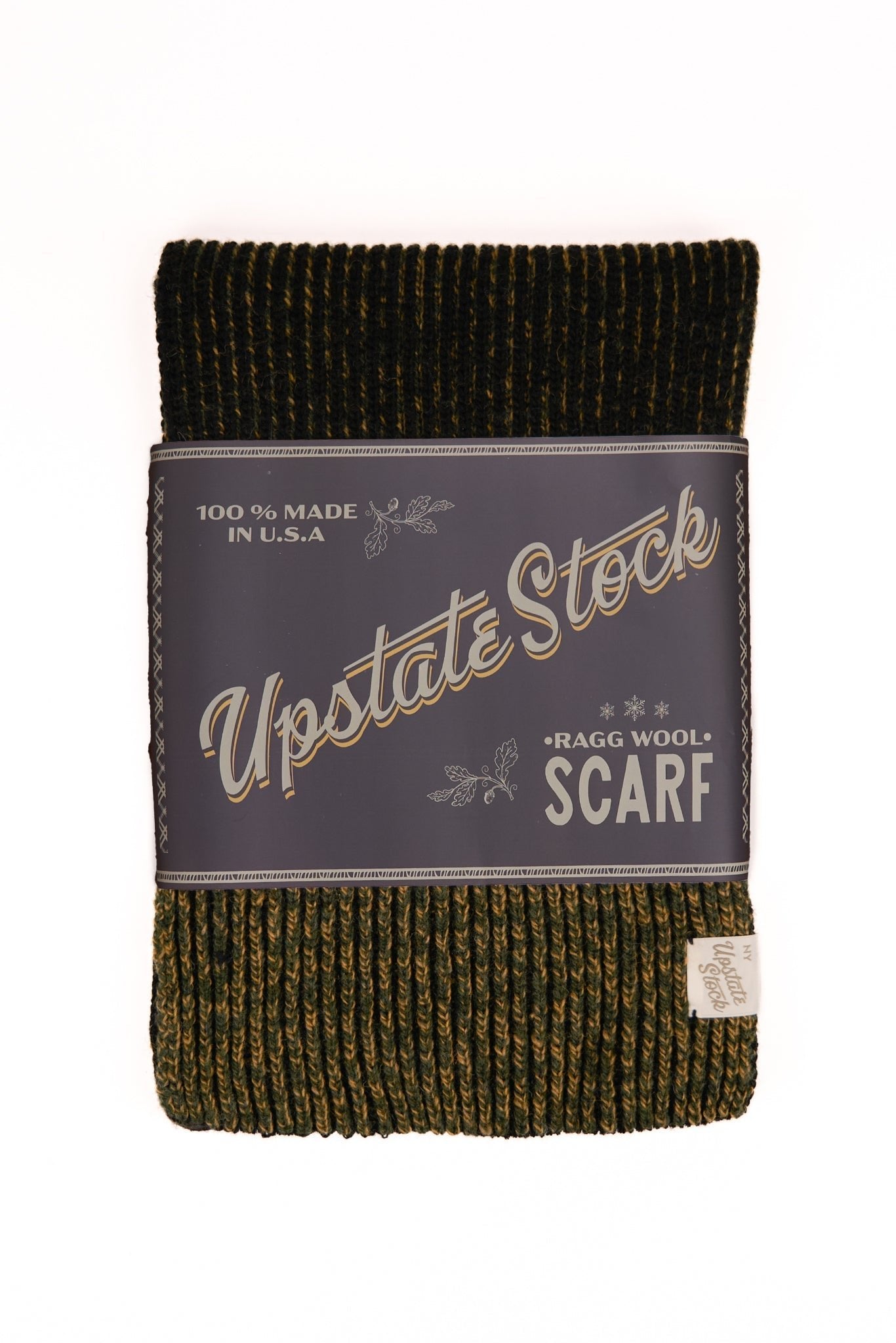 UPSTATE STOCK Jungle Melange Ragg Wool Scarf