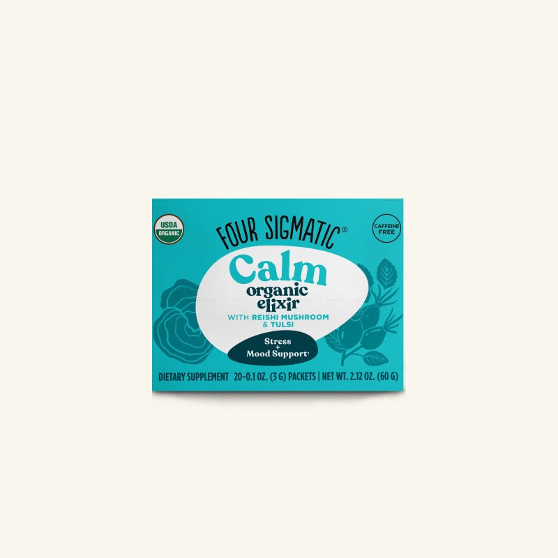 US Four Sigmatic Calm Elixir Box