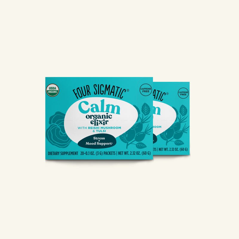 US Four Sigmatic Calm Elixir Box