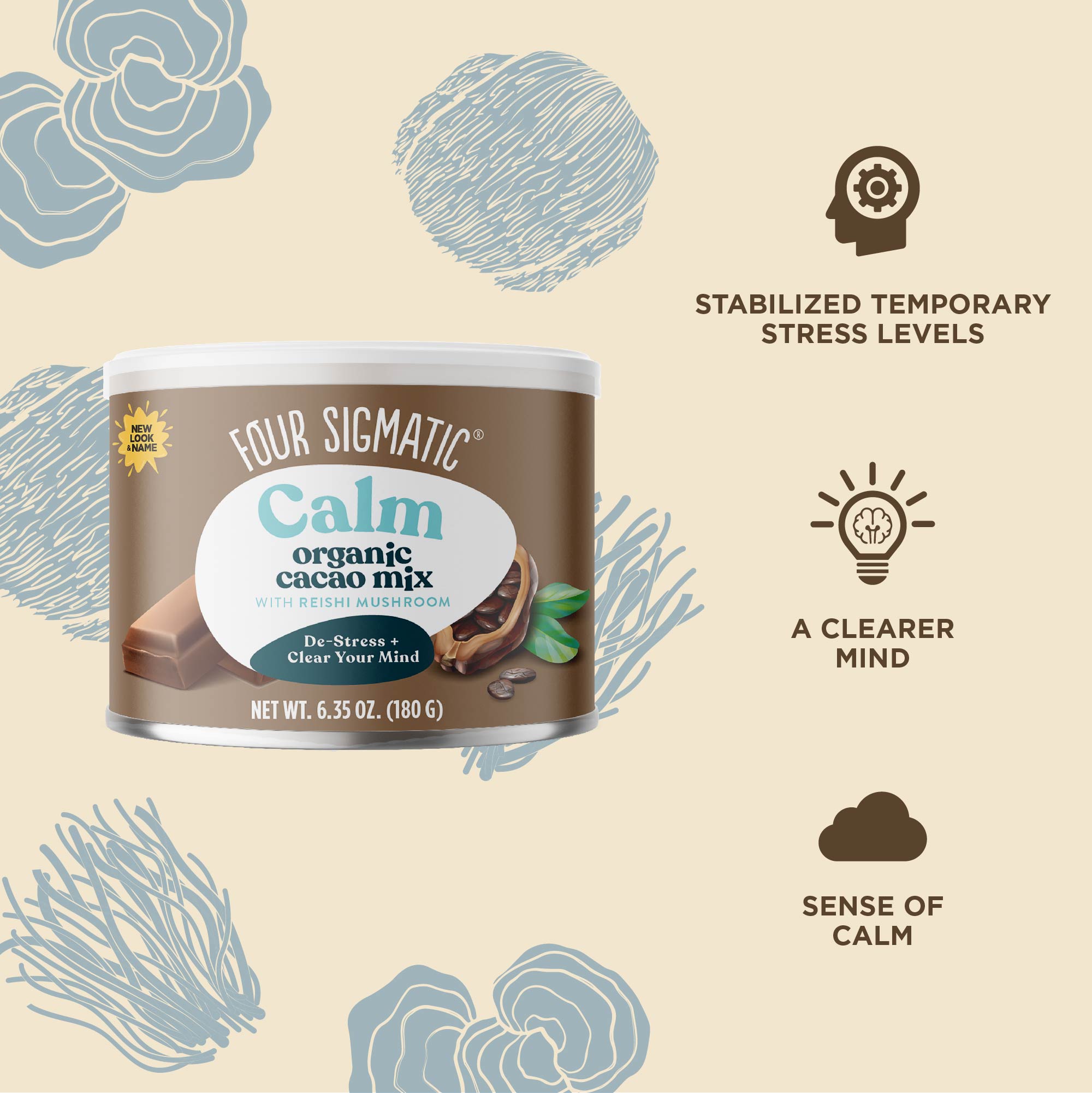 US Four SigmaticCalm Organic Cacao Multiserve - M.S Skincare