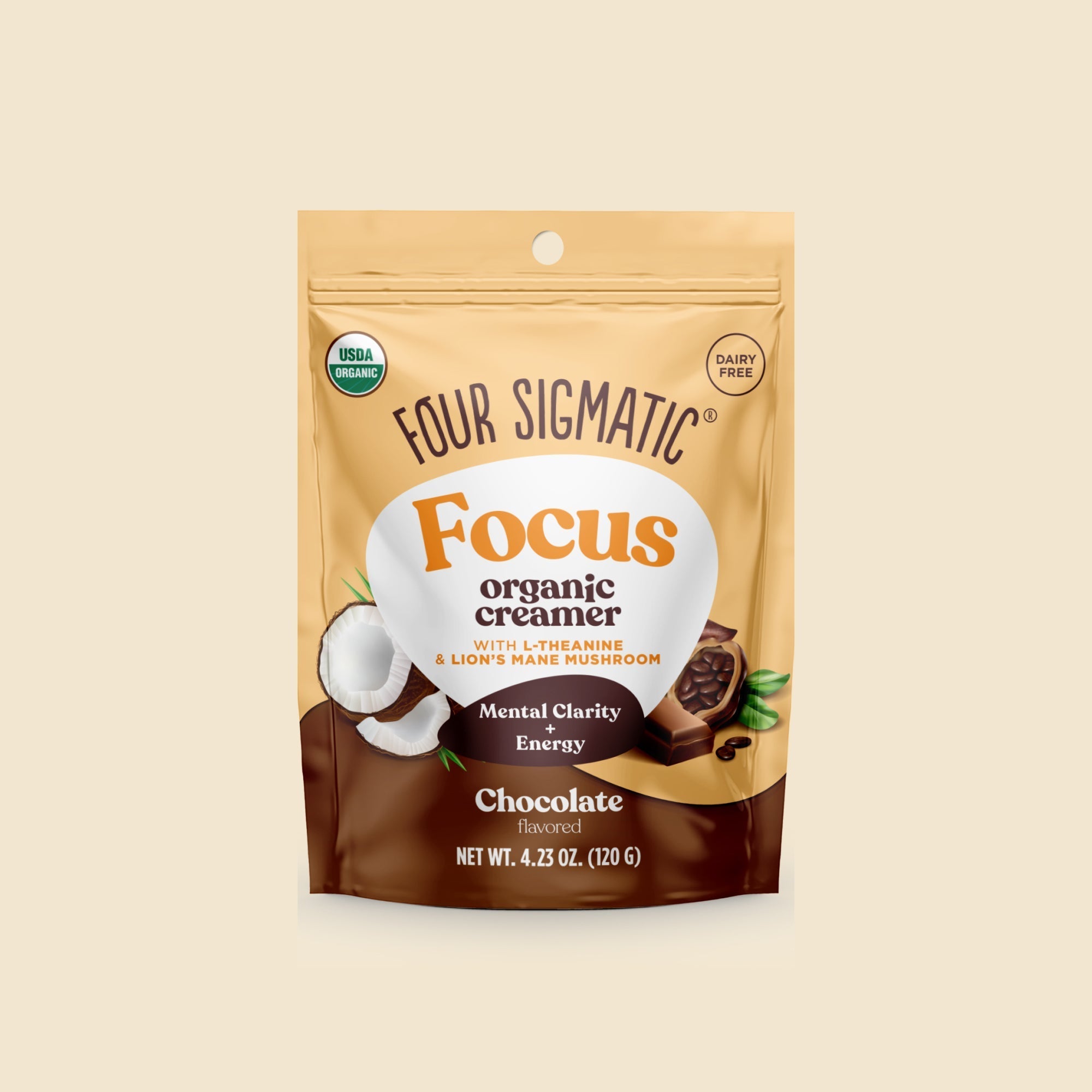 US Four Sigmatic Focus Creamer – Chocolate