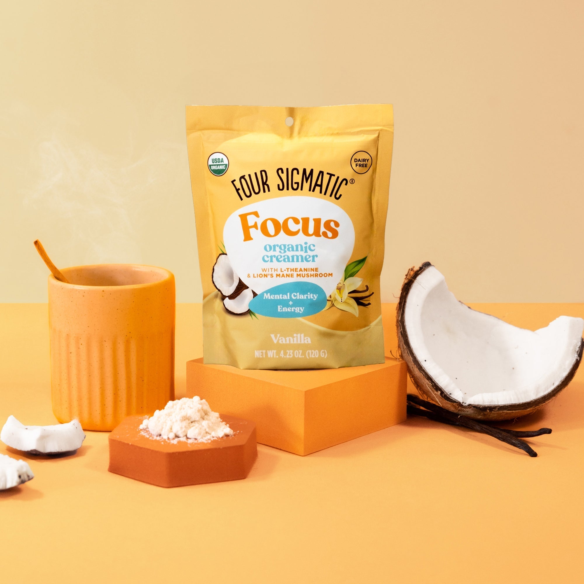 US Four Sigmatic Focus Creamer – Vanilla