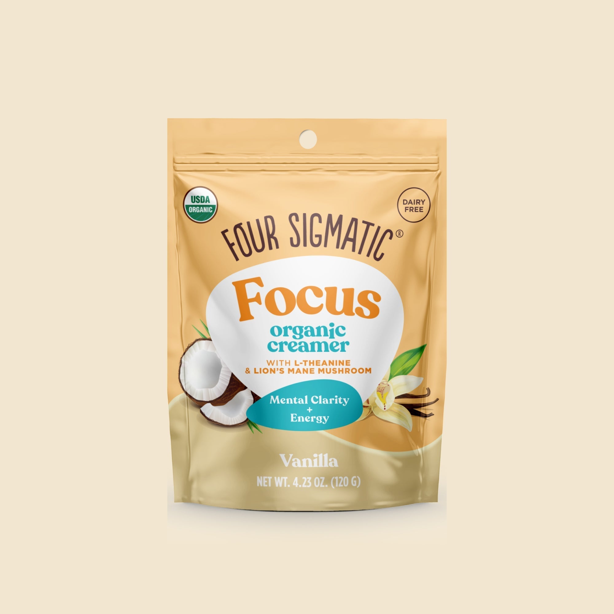 US Four Sigmatic Focus Creamer – Vanilla