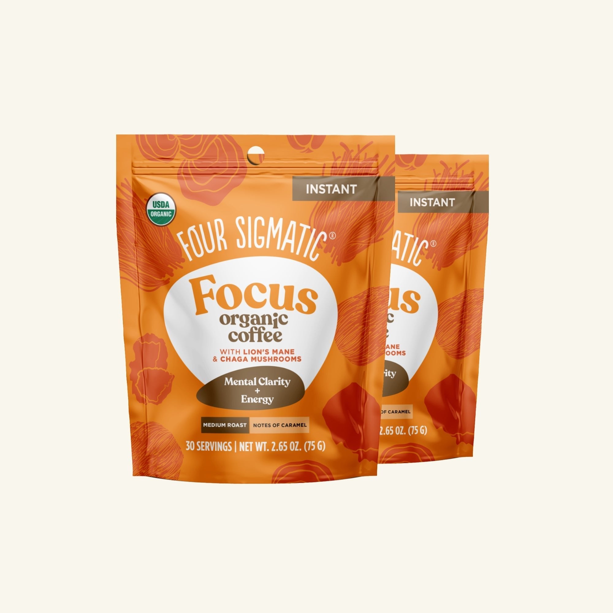 US Four Sigmatic Focus Instant Coffee Multiserve