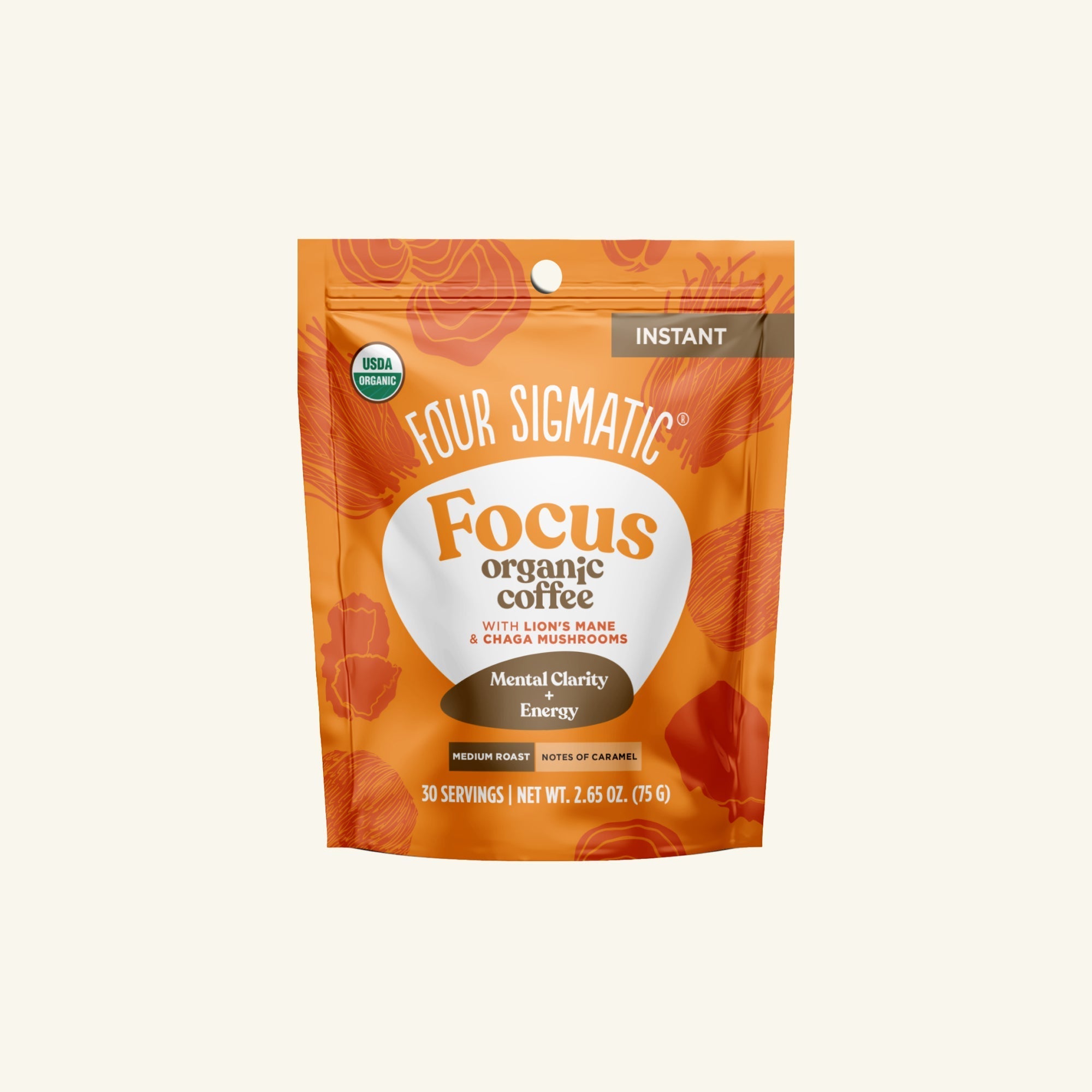 US Four Sigmatic Focus Instant Coffee Multiserve