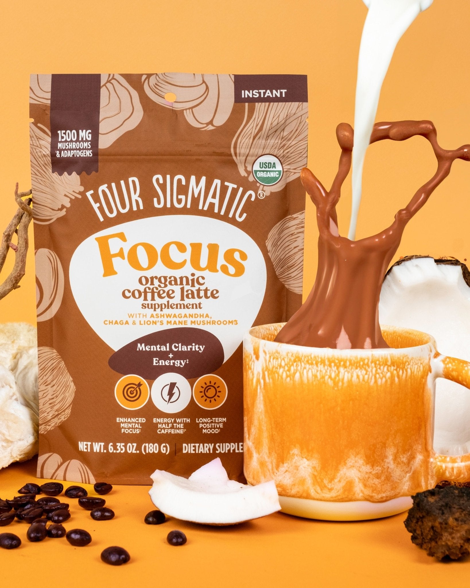 US Four SigmaticFocus Organic Coffee Latte - M.S Skincare